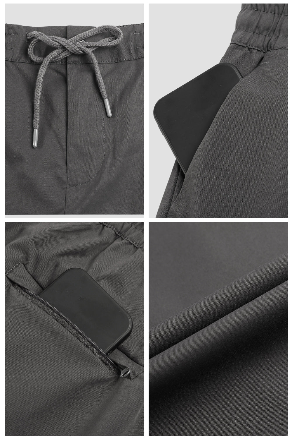 Men's Vest Set - Grey