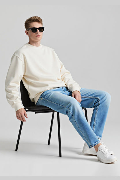 Men's Stretch Slim Fit Jean - Washed Blue