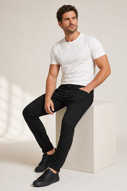 Men's Stretch Skinny Jean - Black