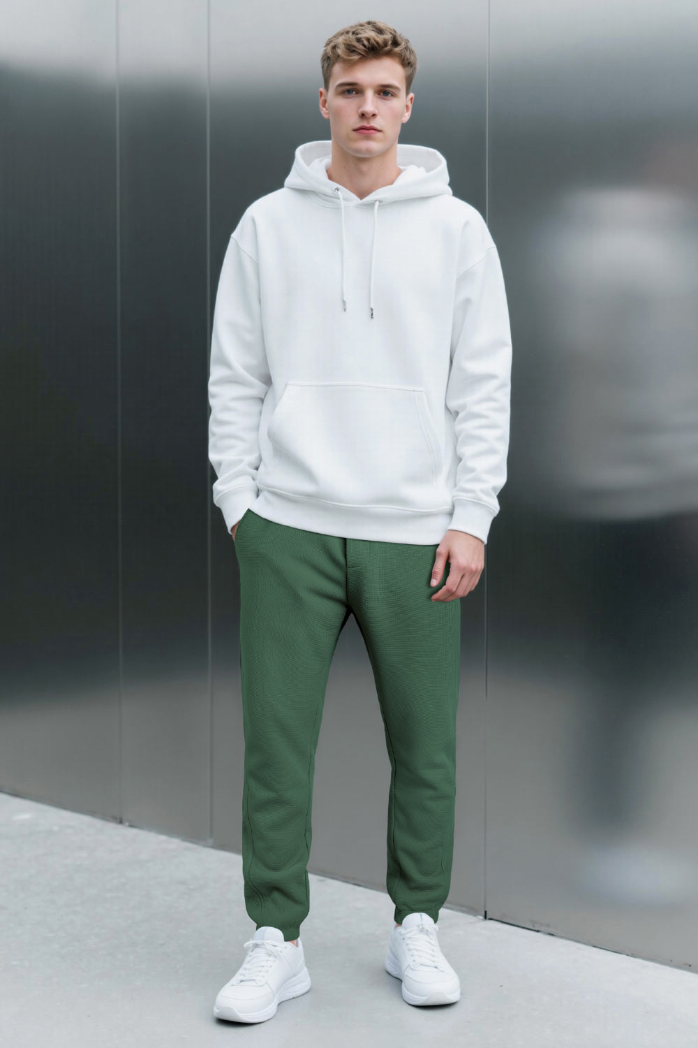 Men's Casual Jogger Pant - Green