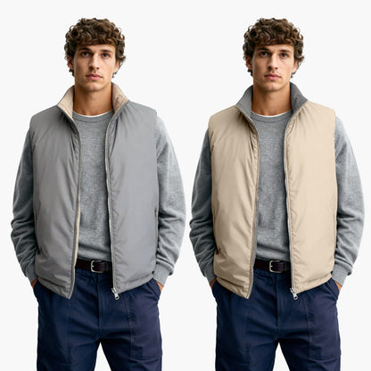 Men's Reversible Vest - Grey