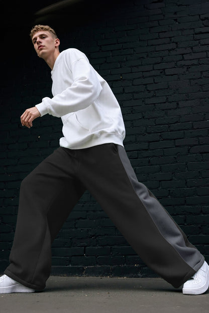 Mens Ultra-loose Casual Pant - Black