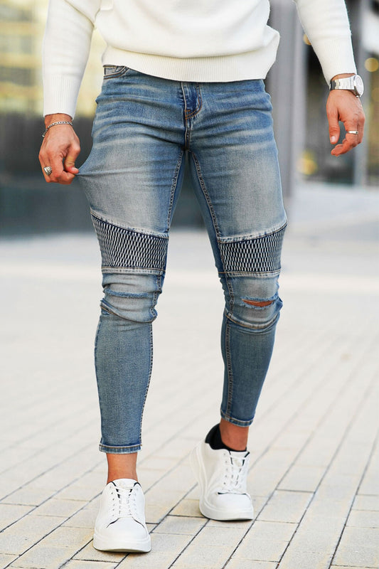 classic blue jeans - super stretch