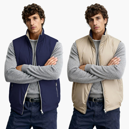Men's Reversible Vest - Dark Blue