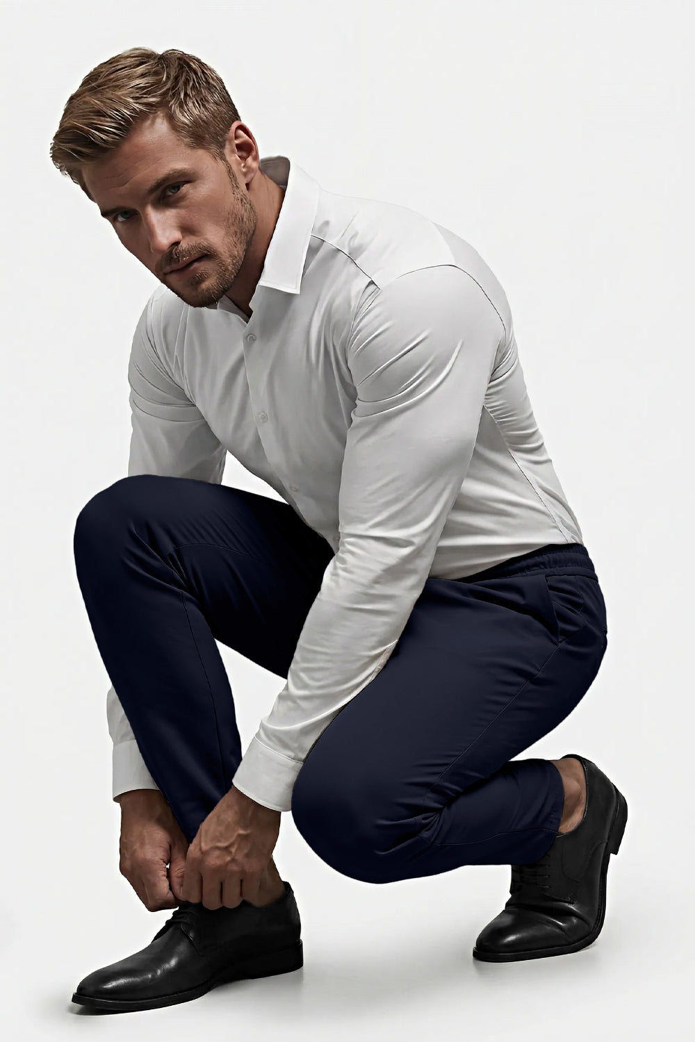 Men's Commuting 7*24 Pant - Dark Blue