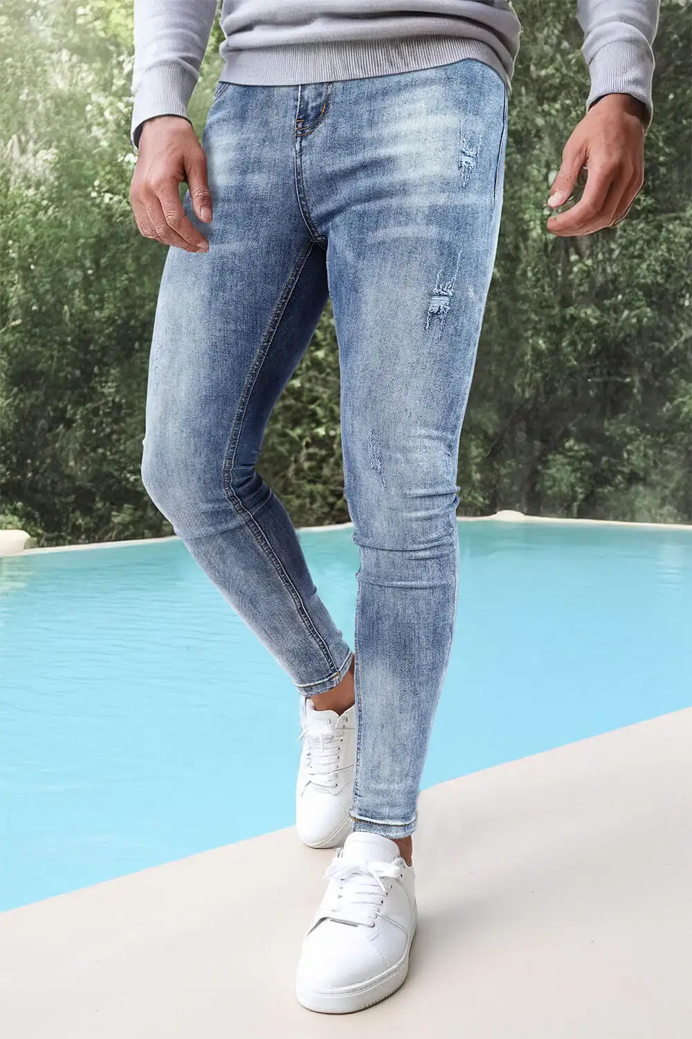 Risparmia alla grande su Jeans Skinny Da Uomo Firmati Pantaloni In Denim Da Motociclista Neri Effetto Consumato Strappati Slim F Elasticizzati Stile Risparmia alla grande su Jeans Skinny Da Uomo Firmati Pantaloni In Denim Da Motociclista Neri Effetto Consumato Strappati Slim F Elasticizzati Stile