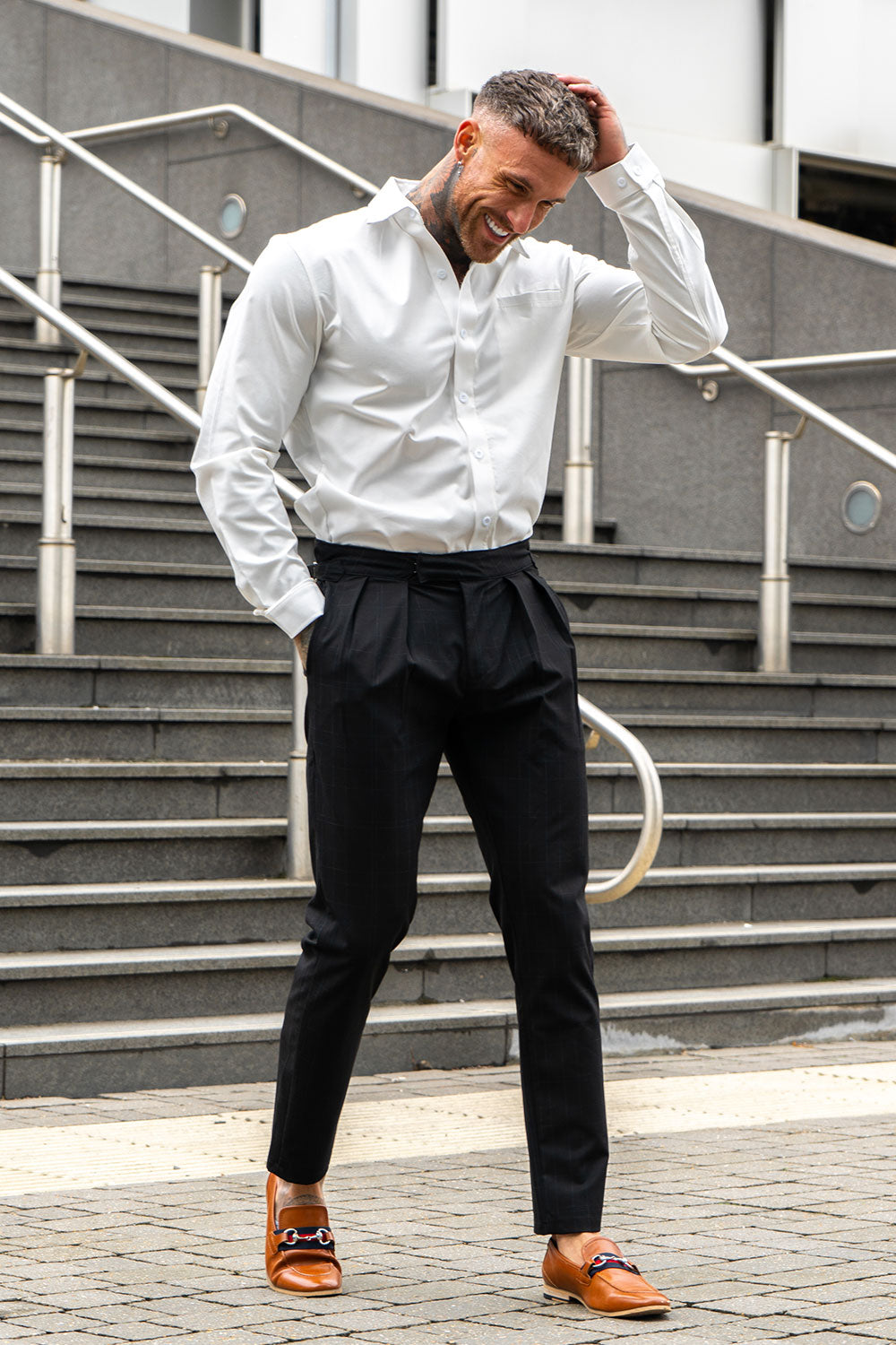 Mens Dress Pants Slim Fit hightStretch Fashion Pant GINGTTO Mens Dress Pants Slim Fit hightStretch Fashion Pant GINGTTO