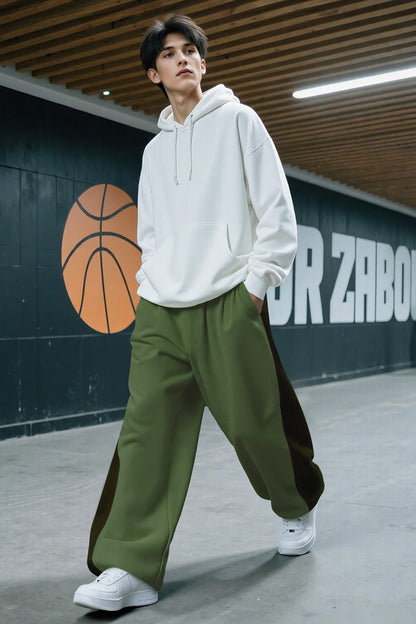 Mens Ultra-loose Casual Pant - Green