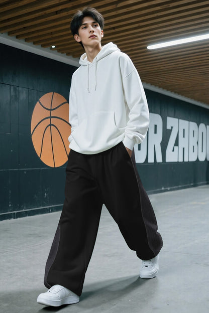 Mens Ultra-loose Casual Pant - Black