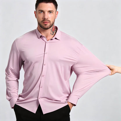 Men's Seamless Stretch Dress Shirt