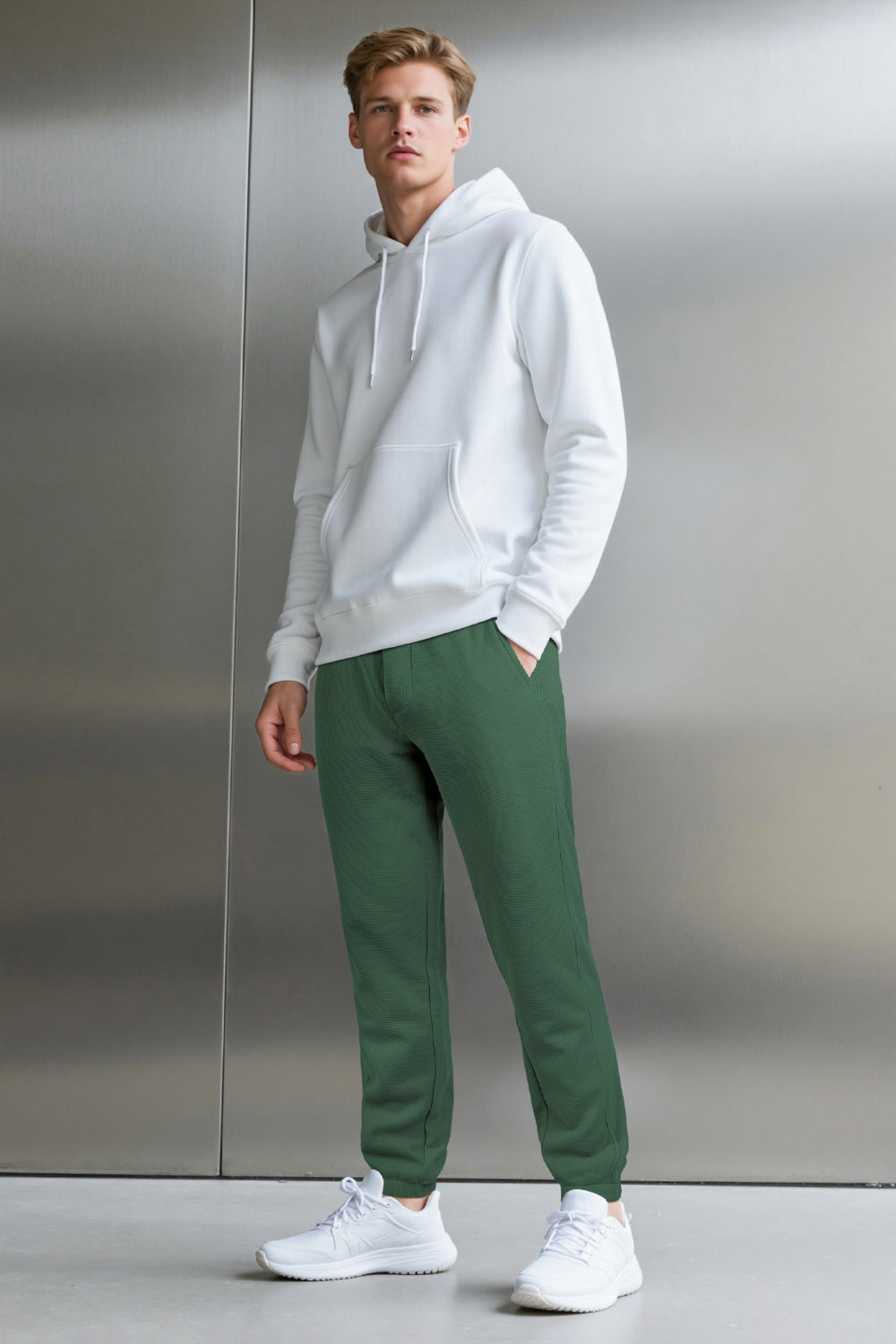 Men's Casual Jogger Pant - Green