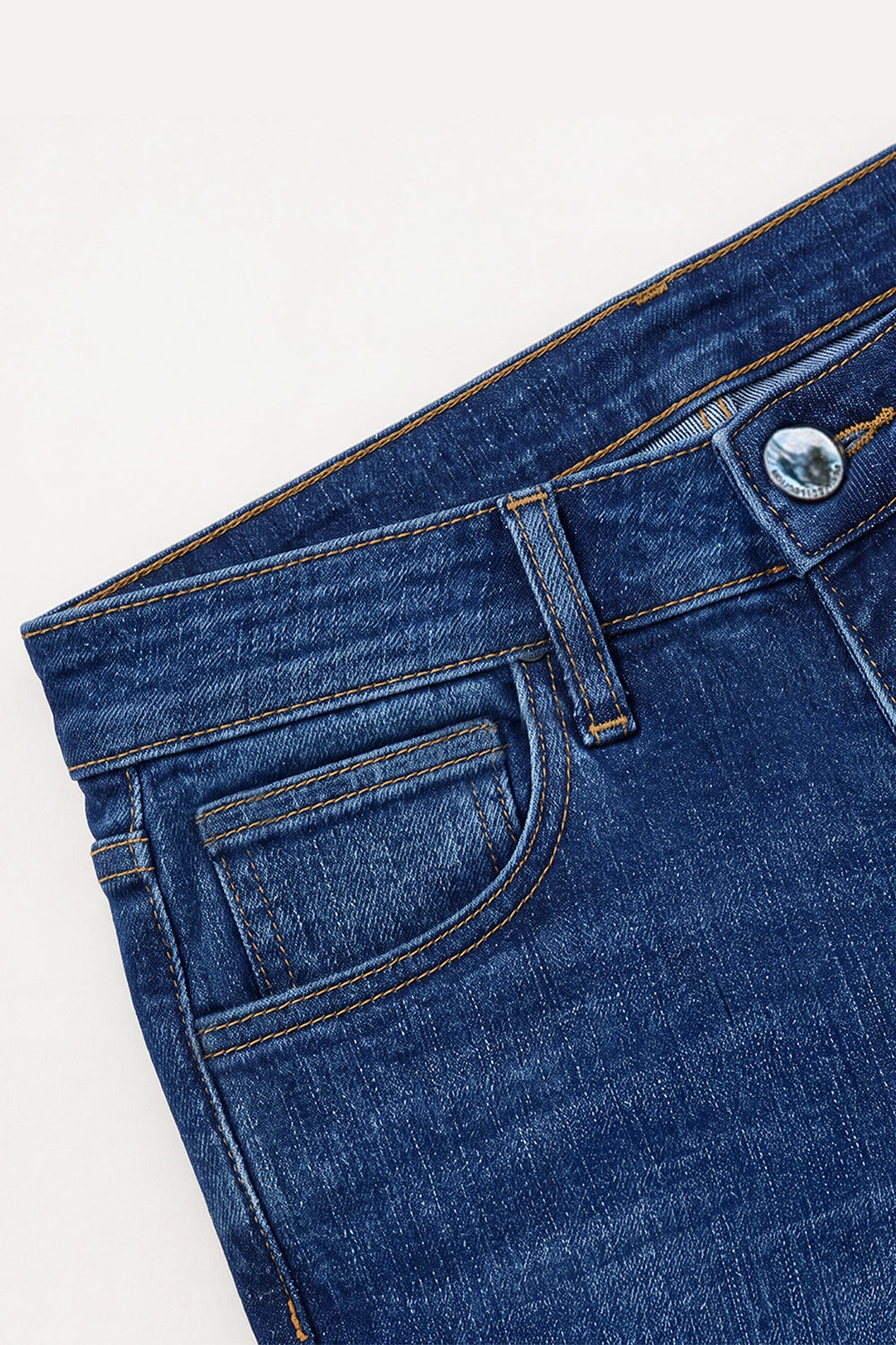 Jeans elasticizzati blu alla moda da uomo