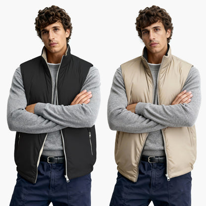Men's Reversible Vest - Black