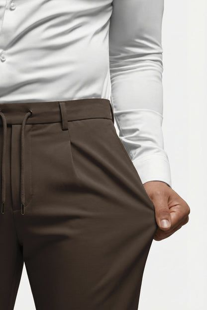 Men's Commuting 7*24 Business Pant - Dark Brown