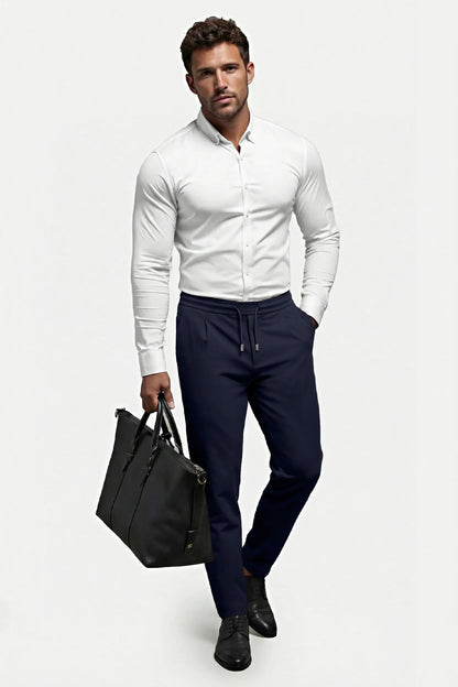 Men's Commuting 7*24 Pant - Dark Blue