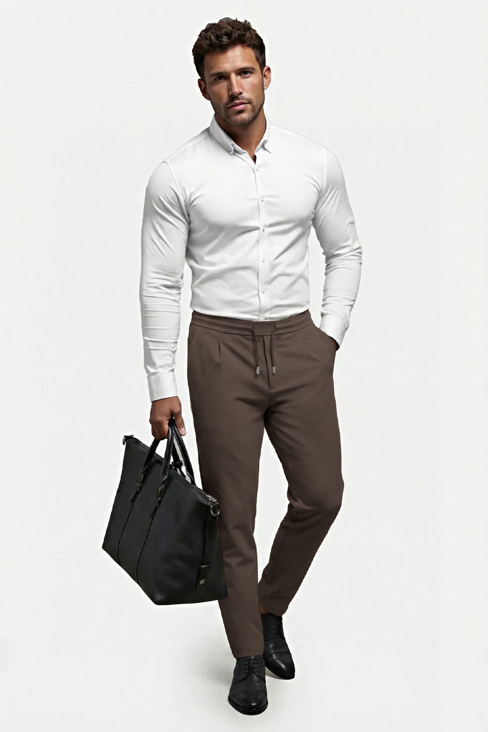 Men's Commuting 7*24 Pant - Dark Brown