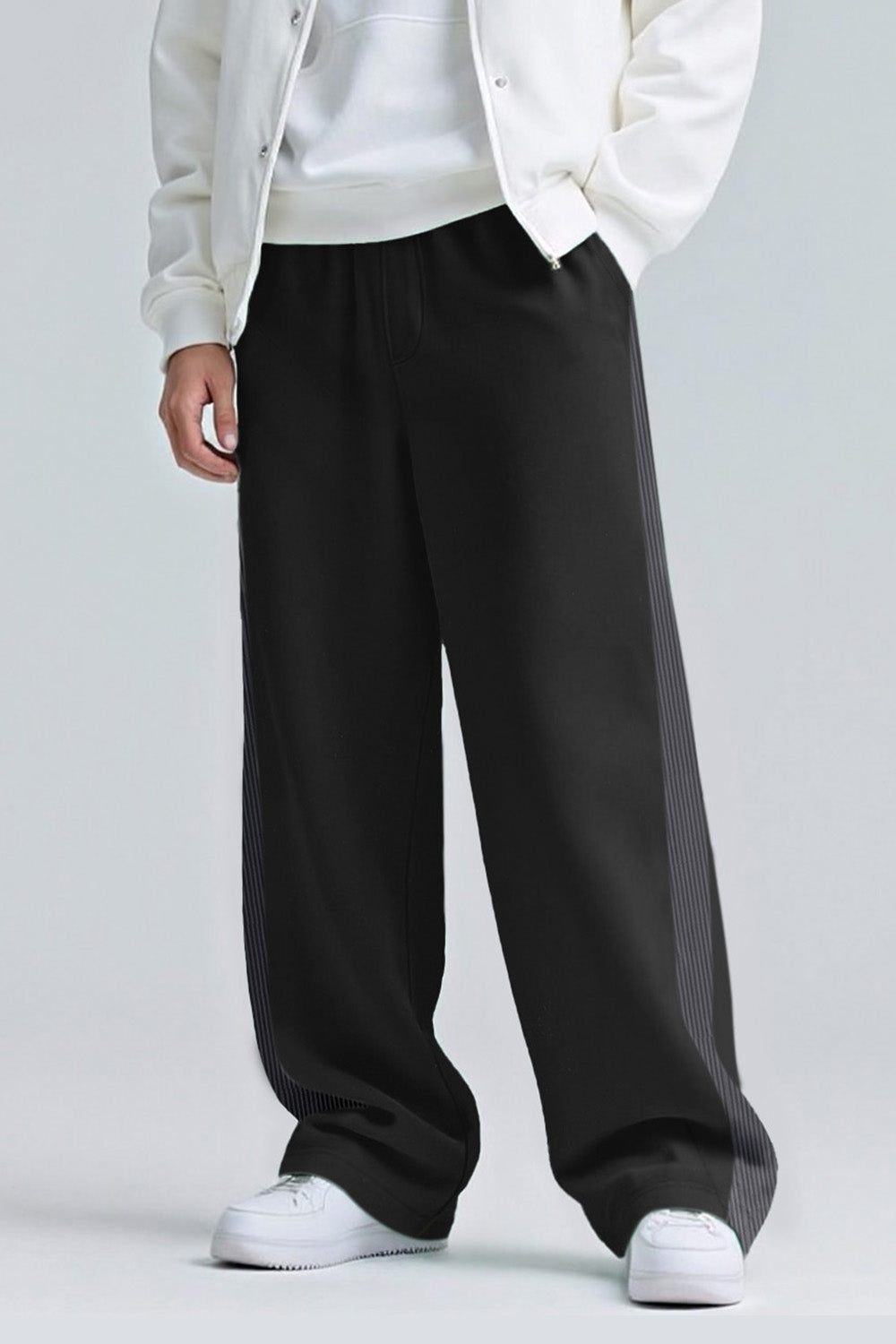 Mens Ultra-loose Casual Pant - Black