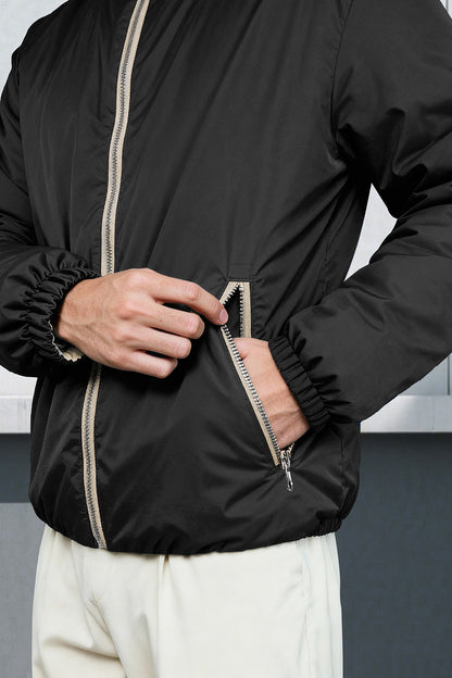 Men's Reversible Coat - Black