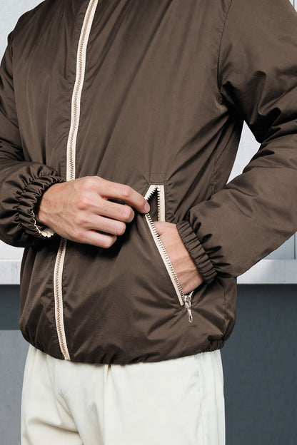 Men's Reversible Coat - Brown