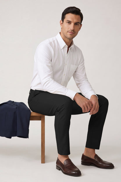 Men's Smart Modern Slim Tailored Pant