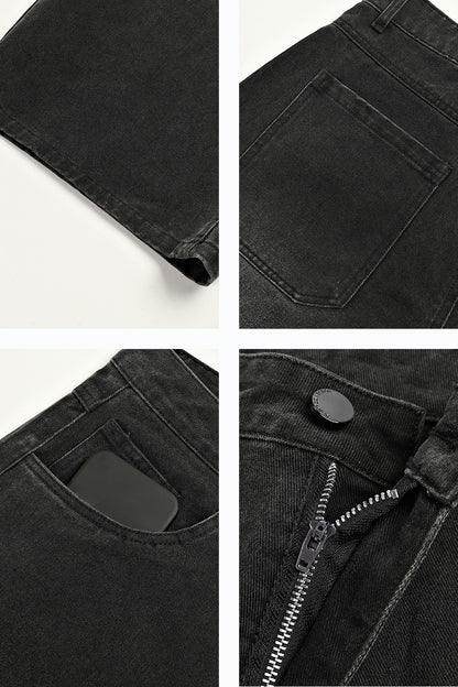 Men's Fashion Loose Jean - Black