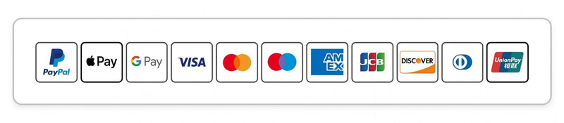 Acceptable payment methods