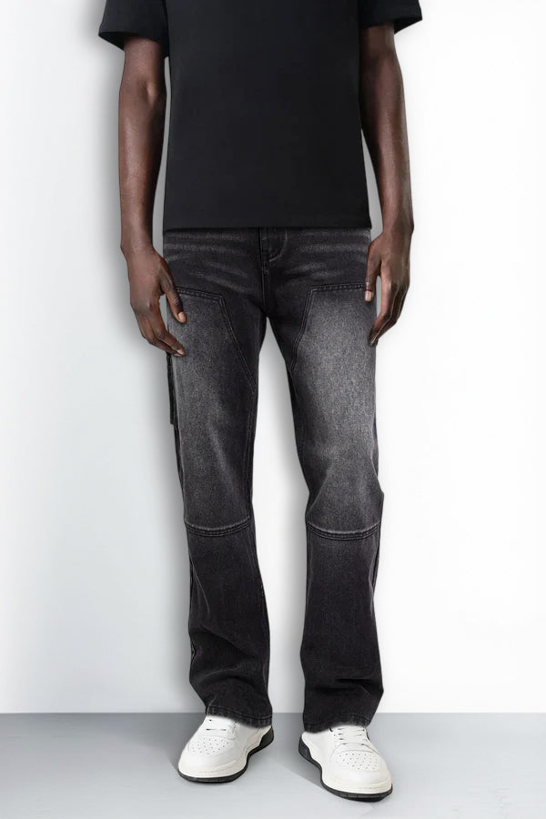 Men Relaxed Fit Jean - Black