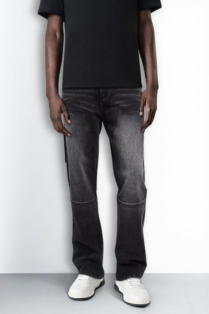 Men Relaxed Fit Jean - Black