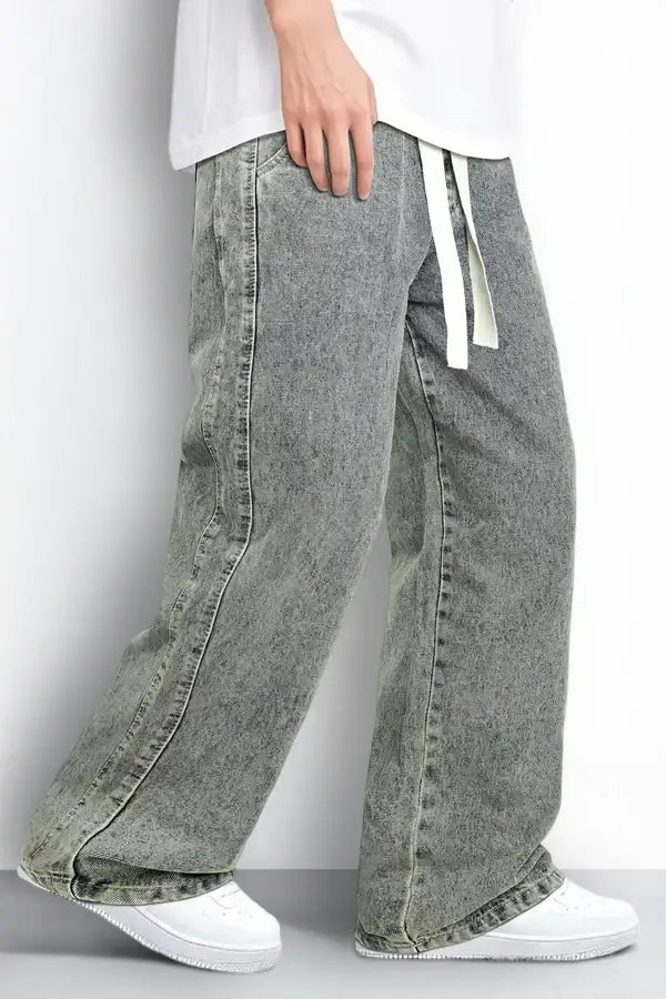 Men's Baggy Jean - Retro Blue For Sale – GINGTTO