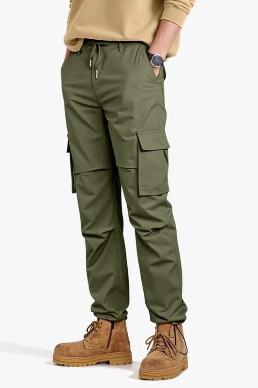 Match Pantalon cargo Wild camouflage pour homme-Rouge