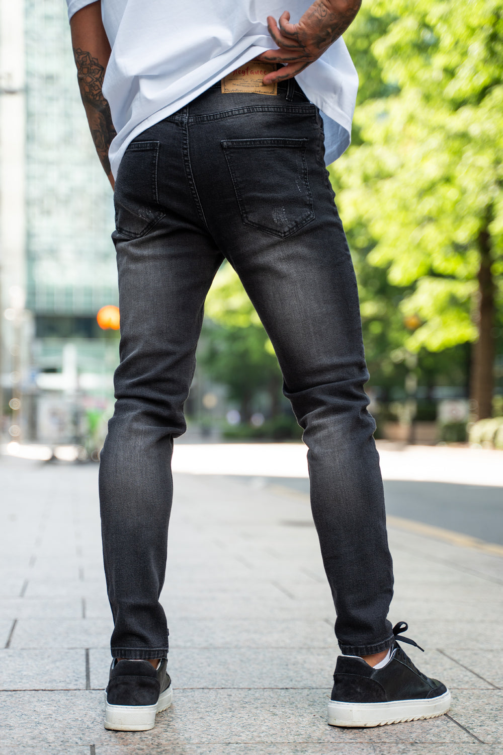 Grey Skinny Jeans Dark Grey Jeans Mens Outfit Grey Men's Stretch