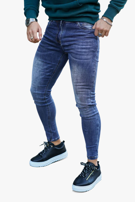 Men's Super Skinny Blue Jean