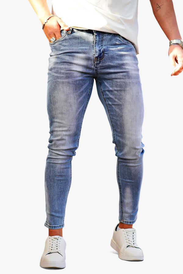 Men's Stretch Skinny Jean - Light Blue