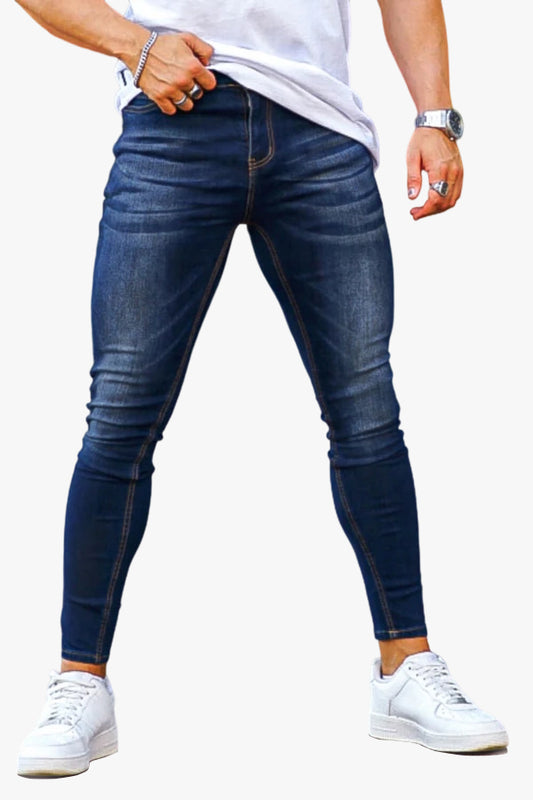 Jean skinny super stretch - Bleu