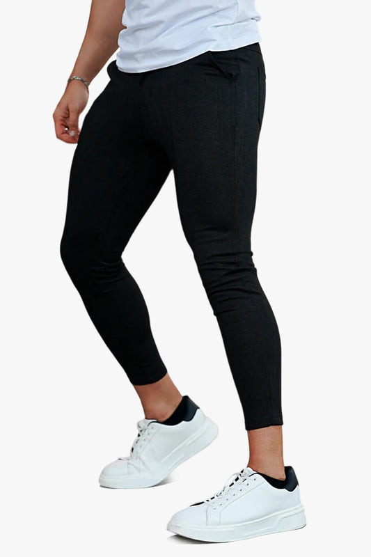 Modische Skinny-Jeans für Herren - Schwarz