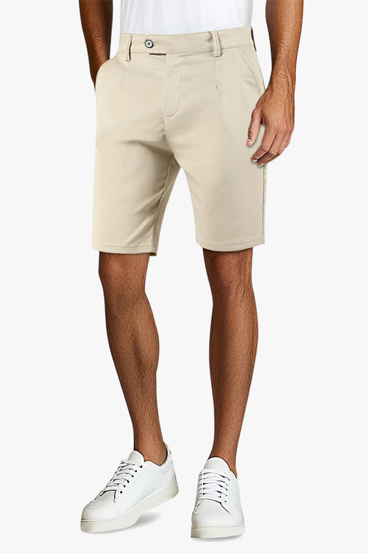Mens Casual Chino Short - Beige
