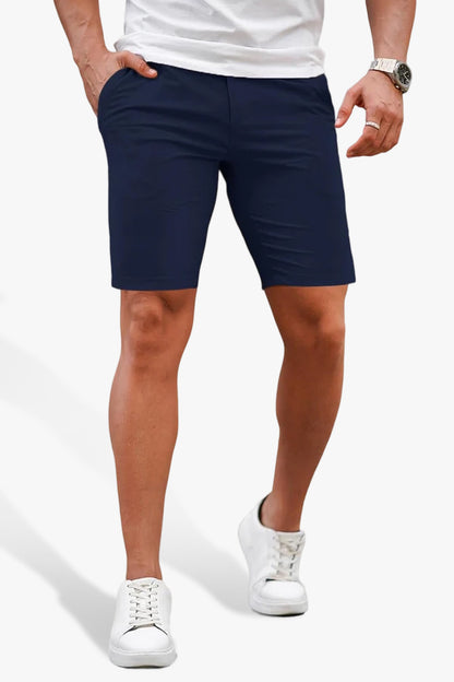 Mens Tailored Chino Short - Navy Blue