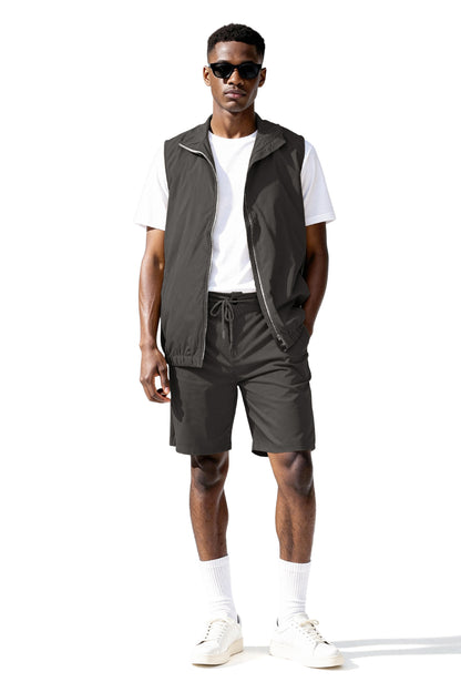 Men's Vest Set - Grey