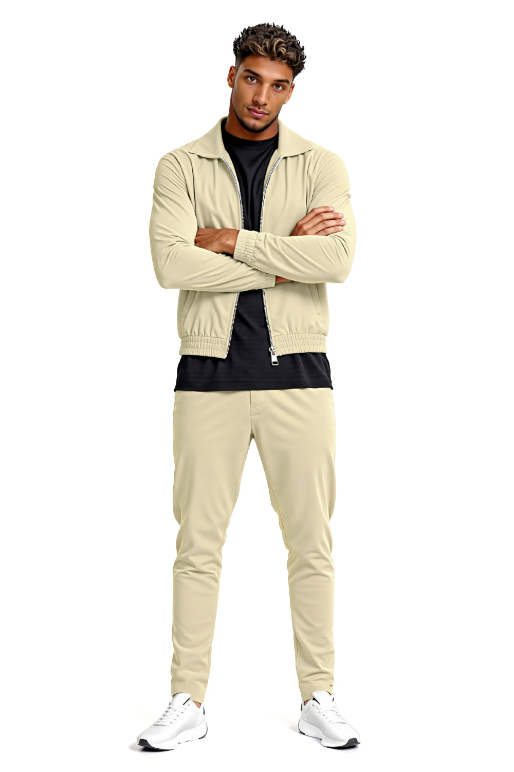 Completo casual da uomo - verde