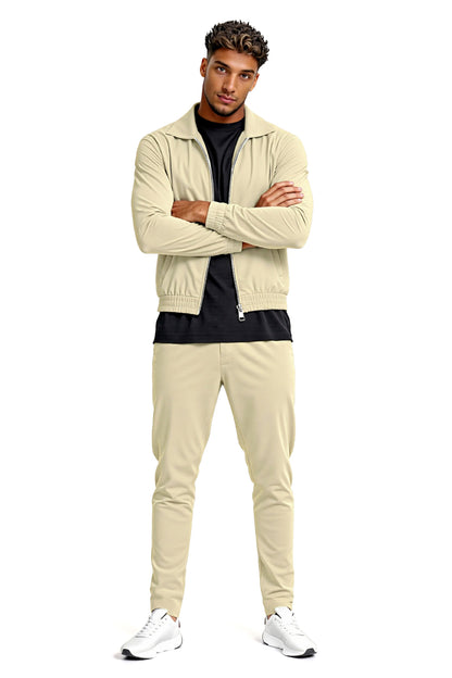 Completo casual da uomo - verde