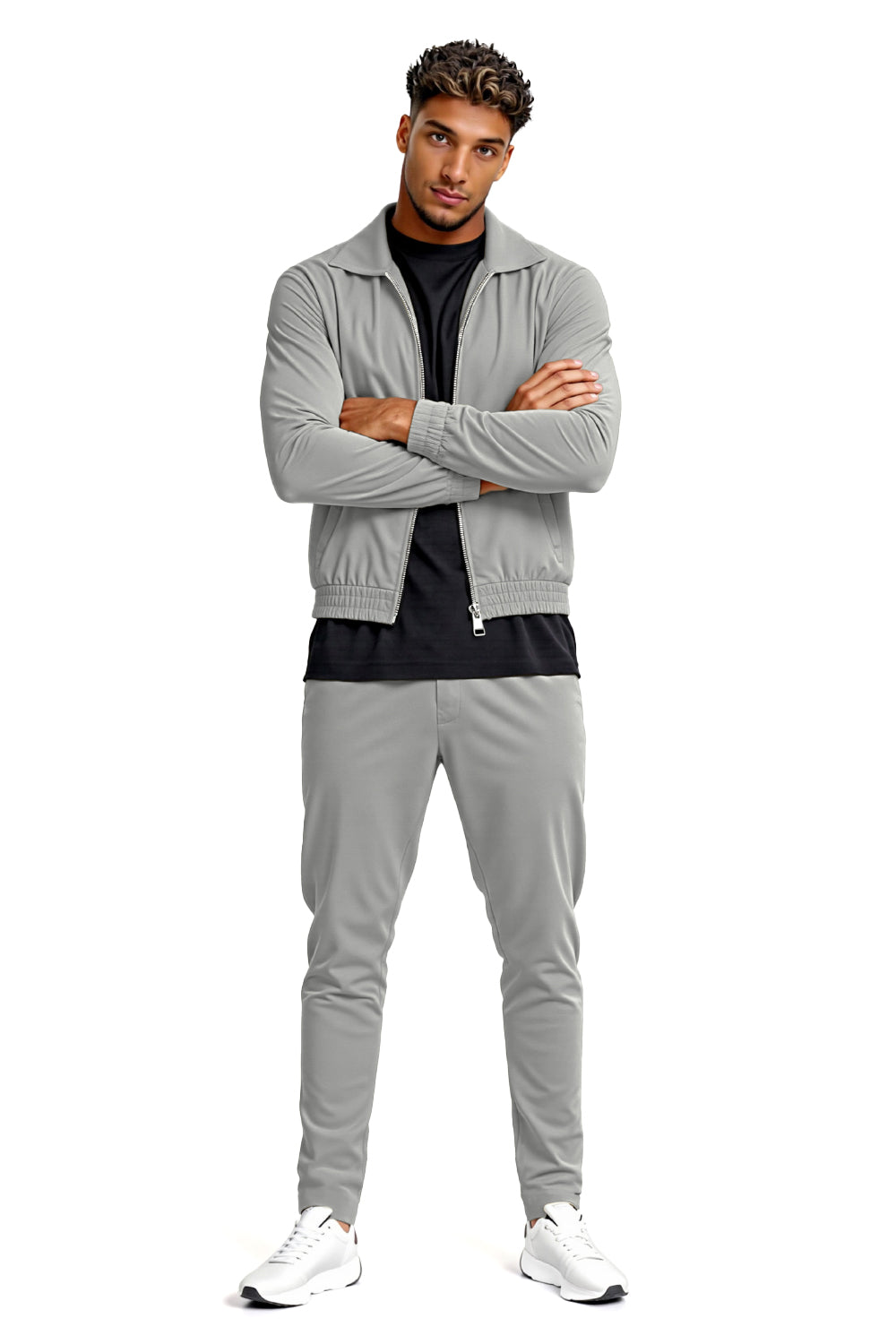 Casual set voor heren - Groen