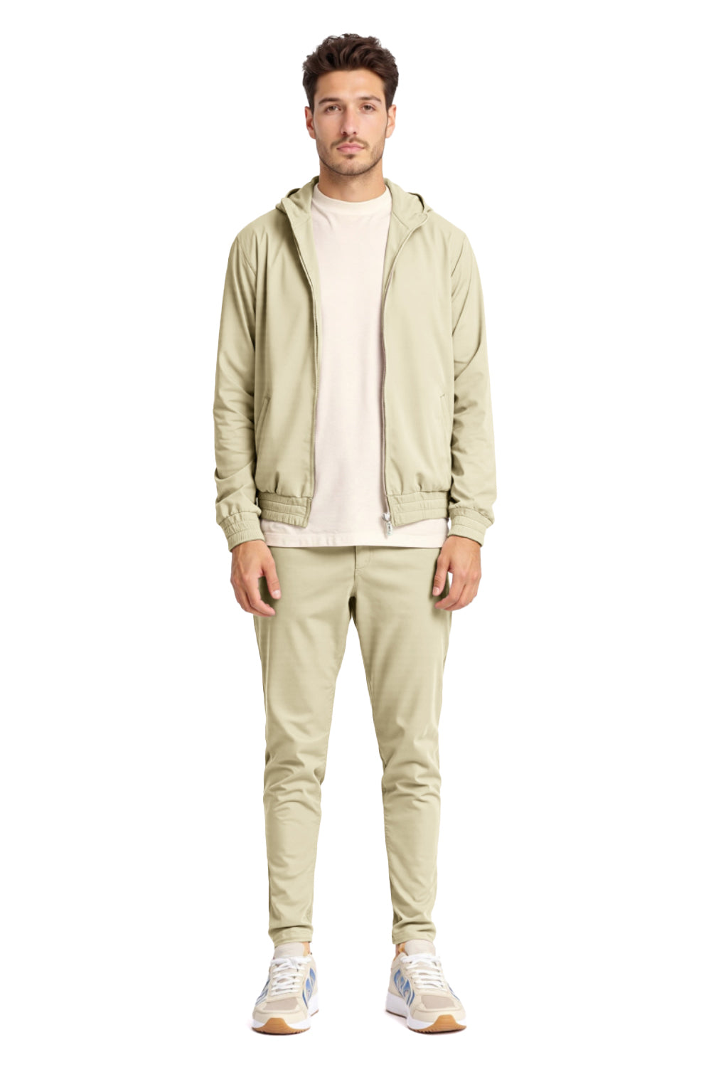 Completo casual da uomo - verde