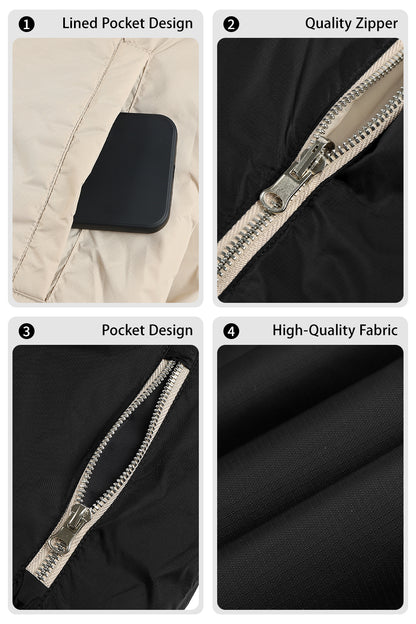 Men's Reversible Coat - Black