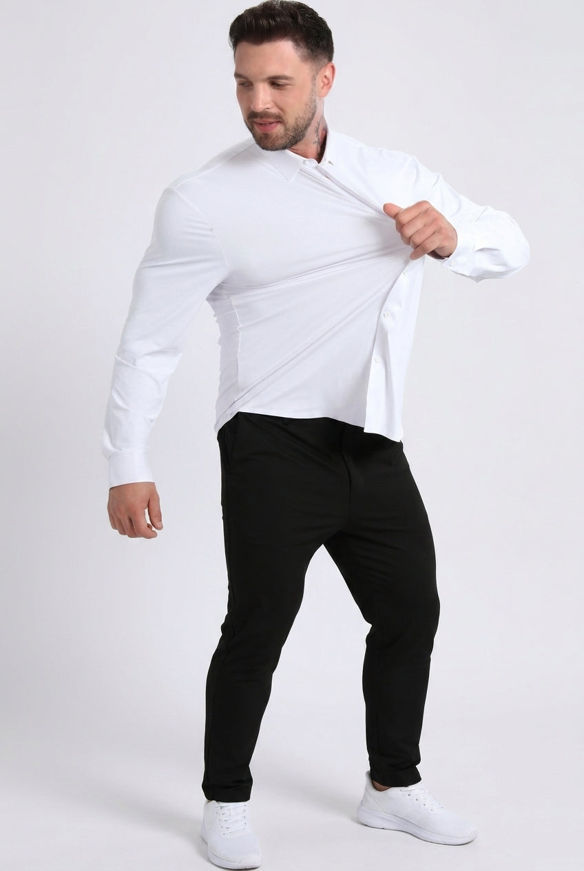 Men's Seamless Stretch Dress Shirt