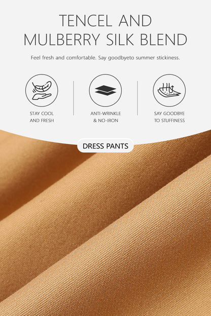 Herren Freizeithose - Cremeblau