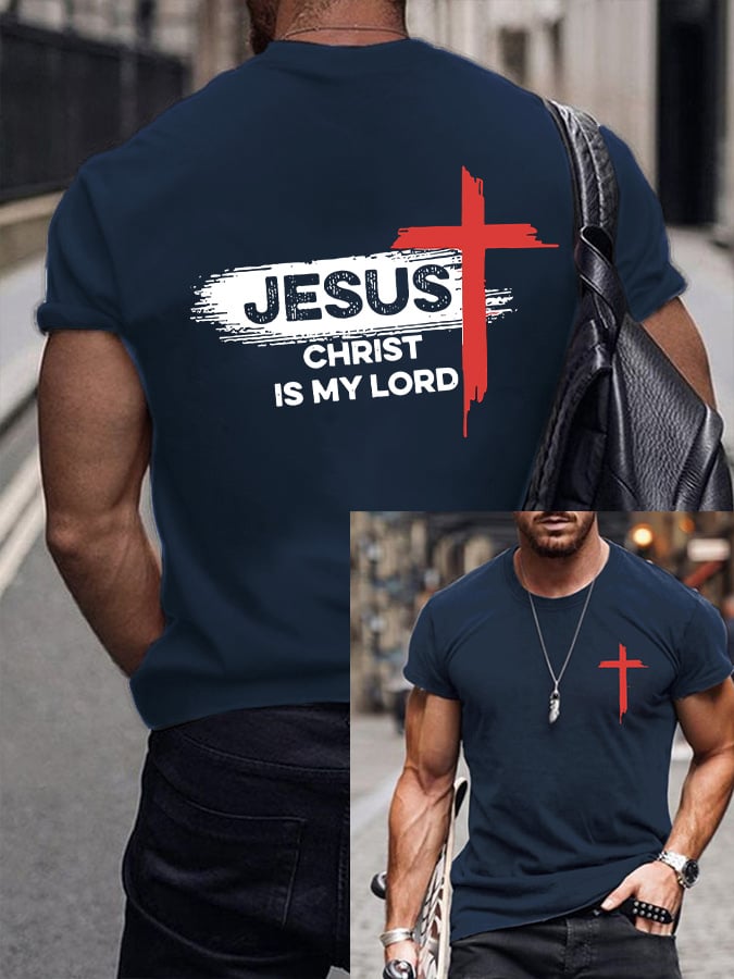 Men'S Faith Short-Sleeved Casual T-Shirt