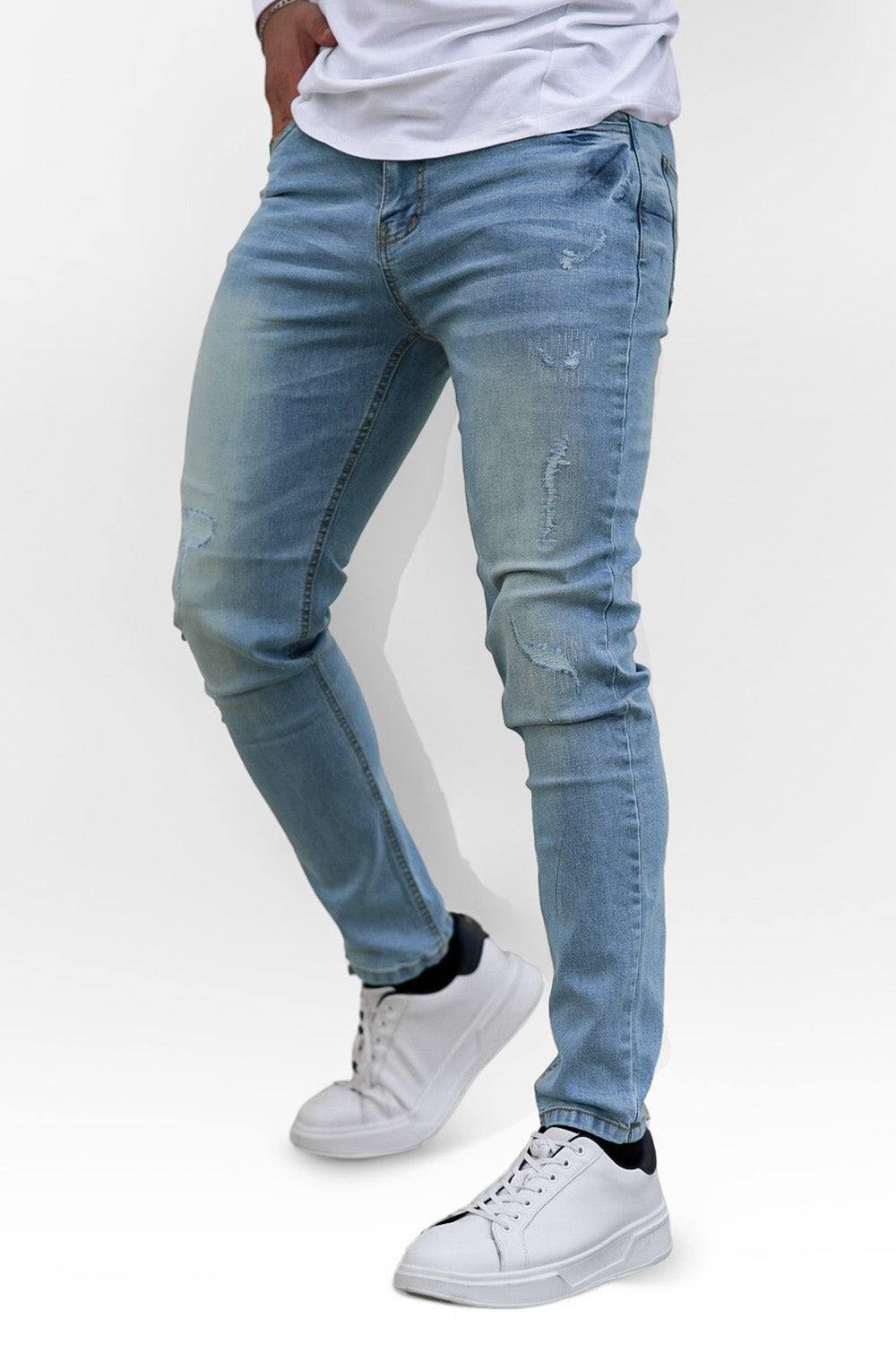 Gingtto Big And Tall Slim Fit Jeans