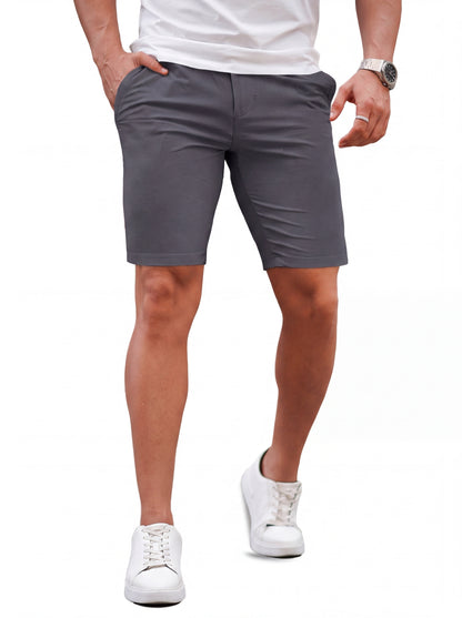Mens Tailored Chino Short - Grey