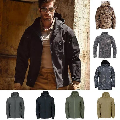 Built for Wind & Rain🌧️Men's Waterproof Insulated Outdoor Jacket