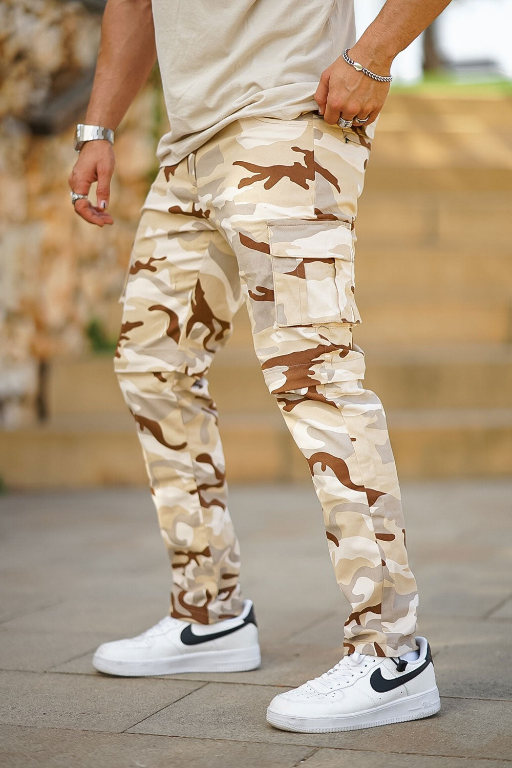 Match Men's camouflage Wild Cargo Pants